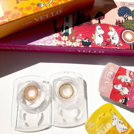 蜜のレンズ ムーミンワンデー VELLO