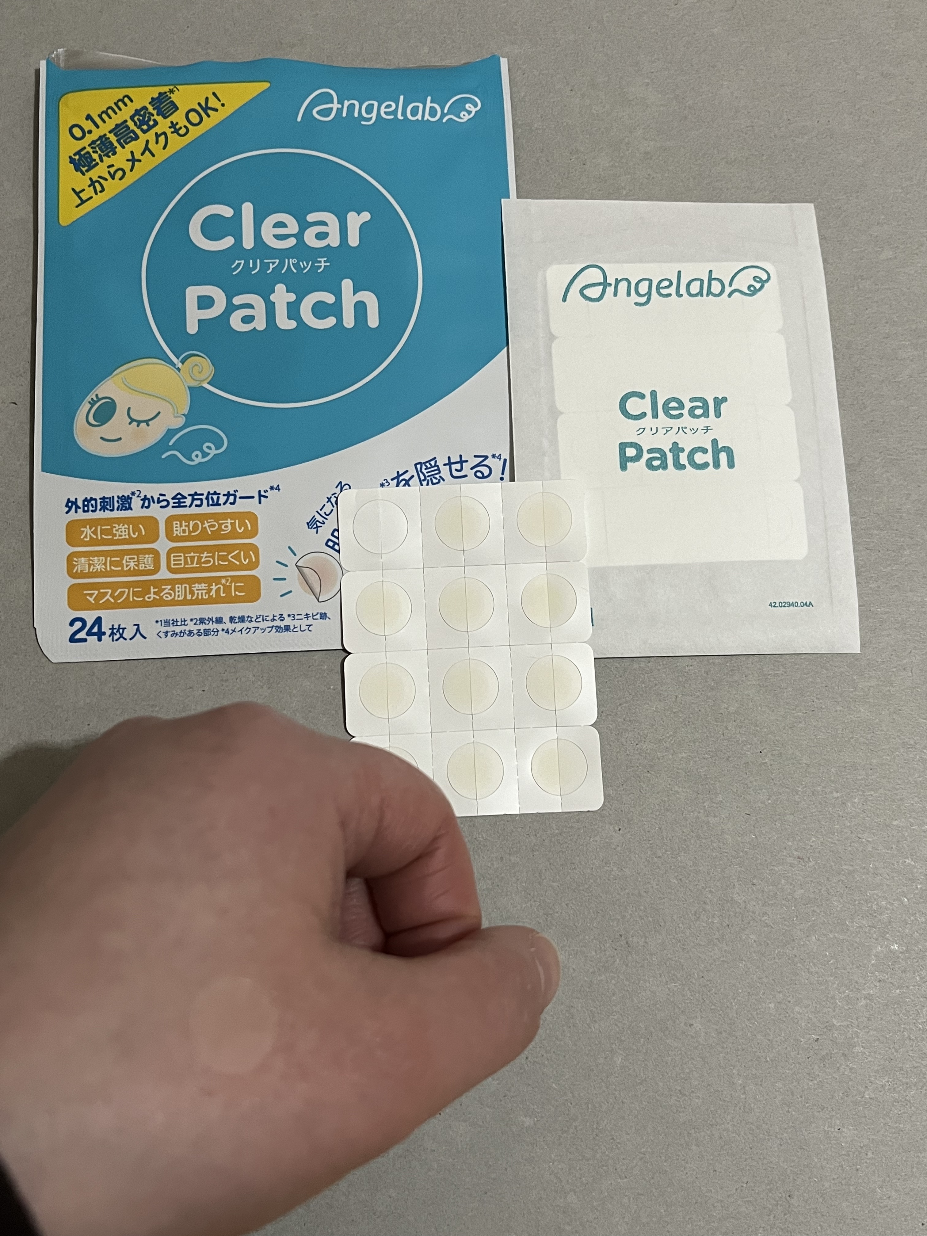 クリアパッチ/Angelab/にきびパッチを使ったクチコミ（1枚目）
