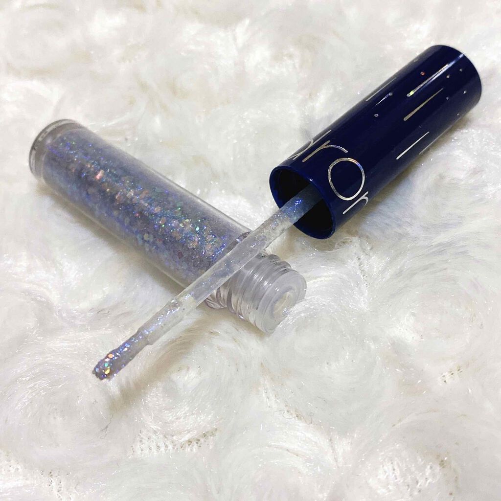 リキッド グリッター シャドウ/rom&nd/グリッターを使ったクチコミ(2枚目)