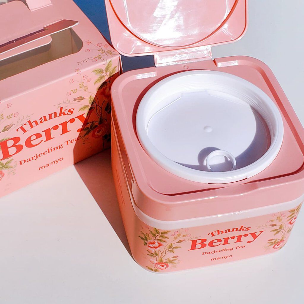 Thanks Berry ダージリンティー マスク/manyo/シートマスク・パックを使ったクチコミ（3枚目）