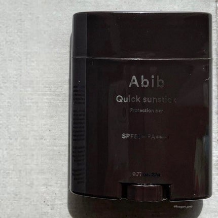 クイック サンスティック プロテクションバー/Abib /日焼け止めスティックを使ったクチコミ(5枚目)