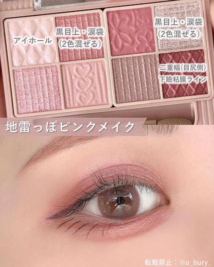 プティパレットアイズ/キャンメイク/パウダーアイシャドウを使ったクチコミ(9枚目)