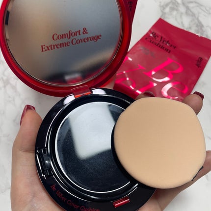 ビーベルベット カバークッション/espoir/クッションファンデーションを使ったクチコミ(3枚目)