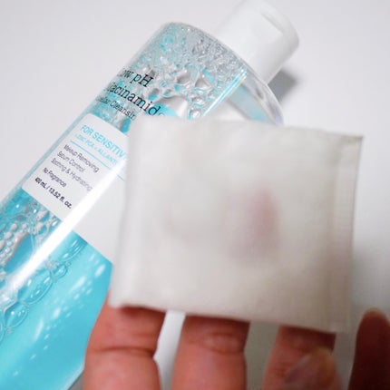 弱酸性 ナイアシンアミド ミセラークレンジングウォーター/COSRX/クレンジングウォーターを使ったクチコミ(3枚目)