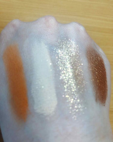 3CE MINI MULTI EYE COLOR PALETTE #ALMOND FUDGE/3CE/パウダーアイシャドウを使ったクチコミ（2枚目）