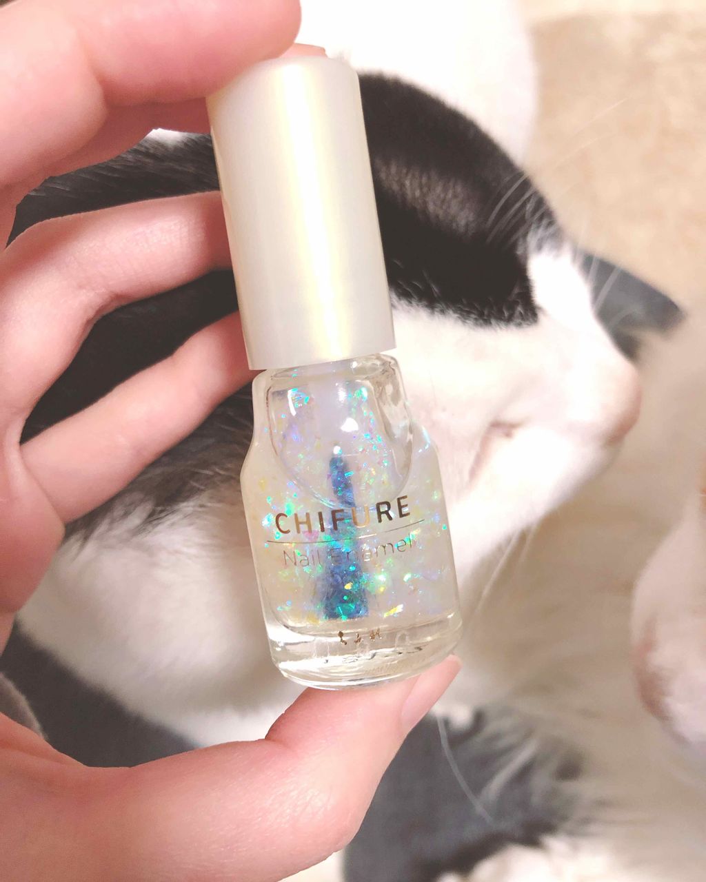 ネイル エナメル/ちふれ/マニキュアを使ったクチコミ（2枚目）