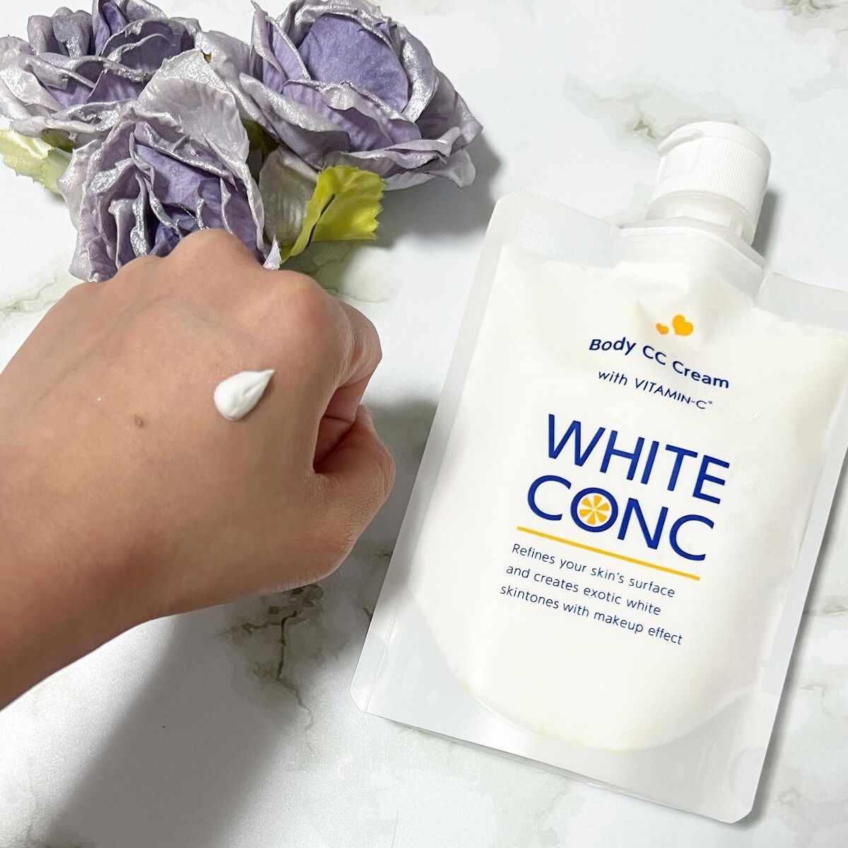 薬用ホワイトコンク ホワイトニングCC CII/ホワイトコンク/ボディクリームを使ったクチコミ(2枚目)
