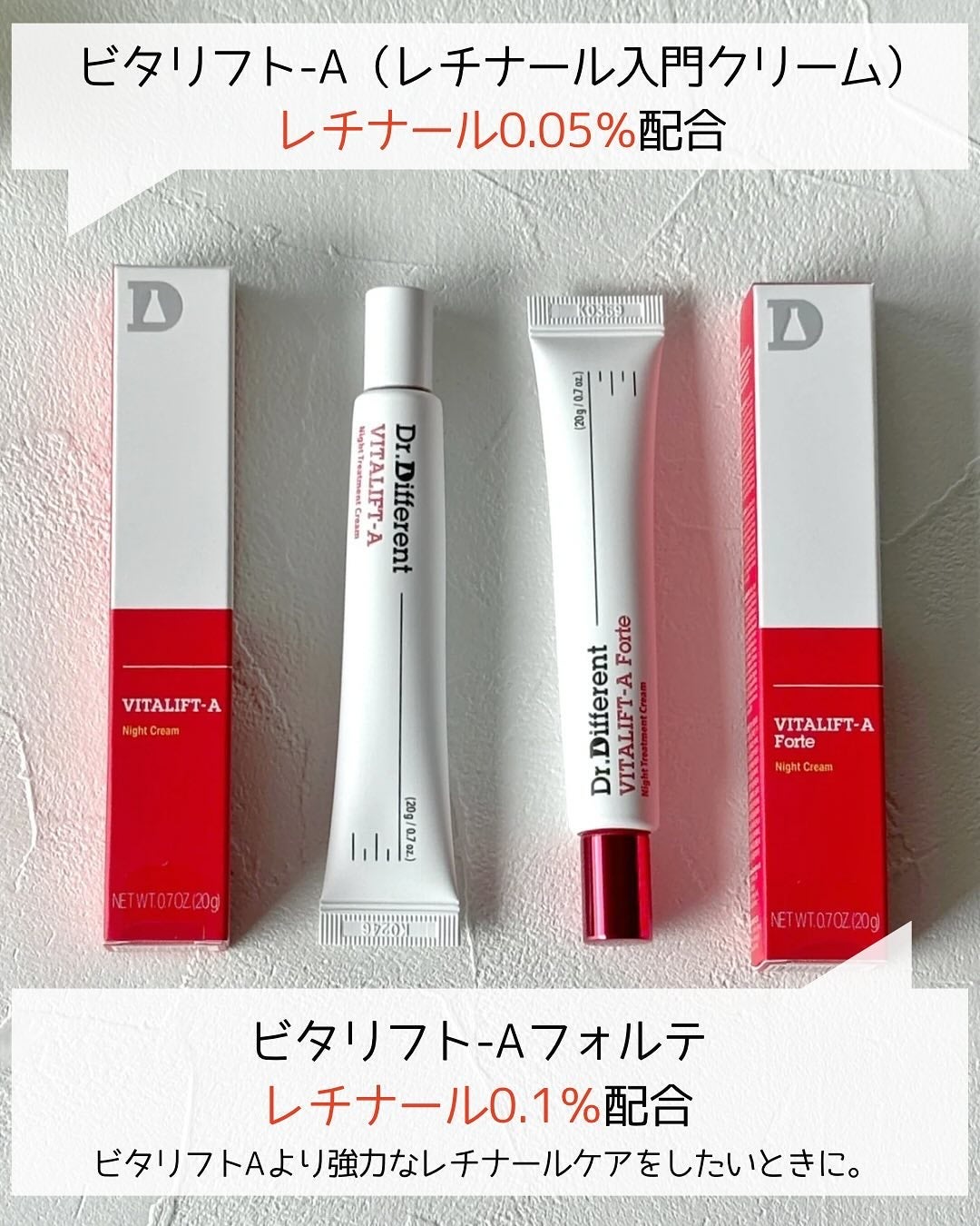 VITALIFT A forte/Dr.Different/フェイスクリームを使ったクチコミ(2枚目)