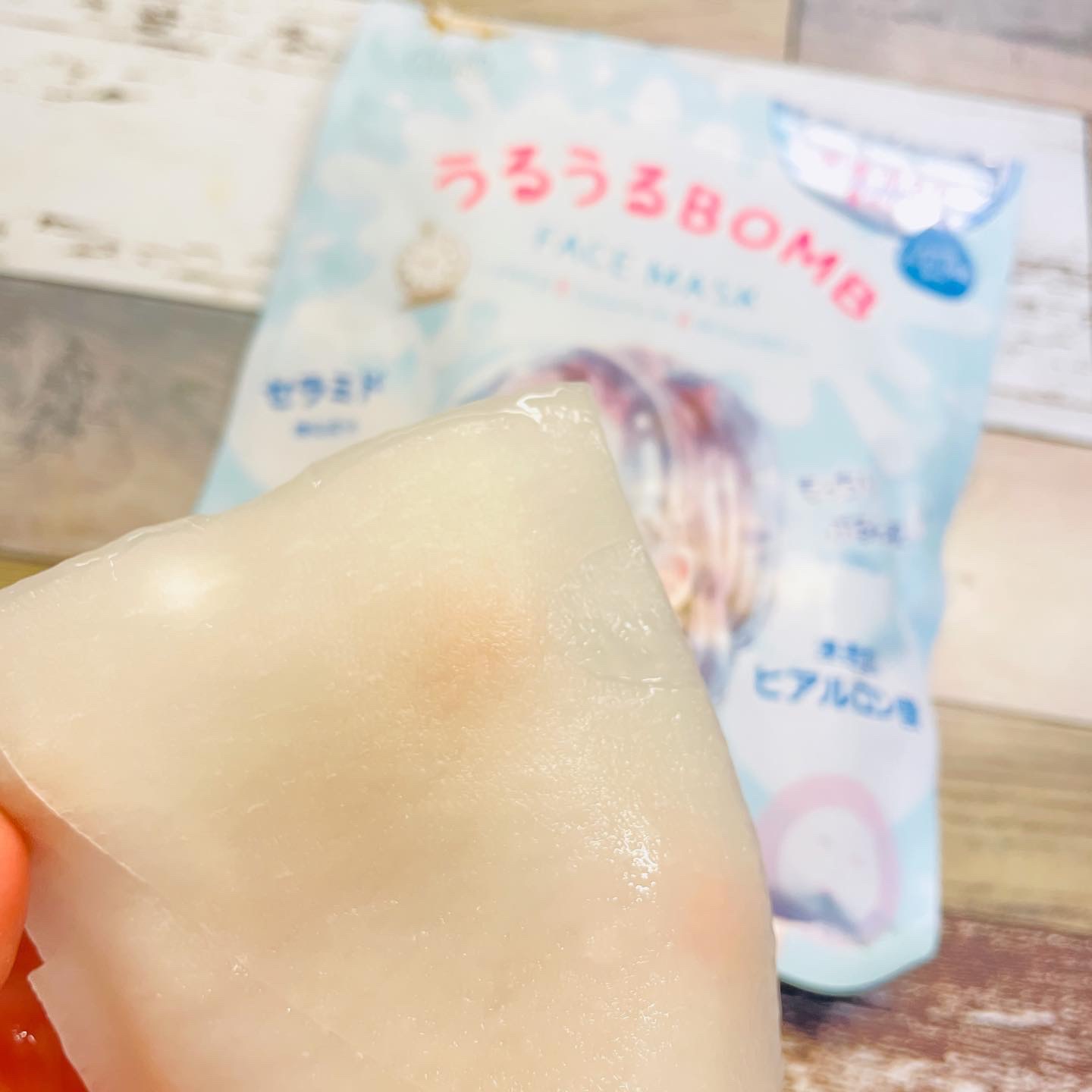 うるうるBOMBマスク/クリアターン/シートマスク・パックを使ったクチコミ（2枚目）