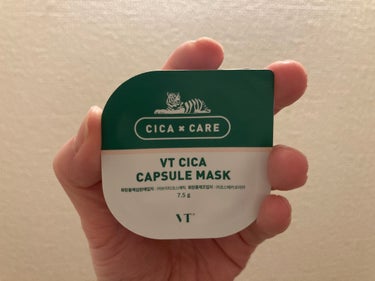 VT CICA カプセルマスクのクチコミ「またドンキで激安コスメを発見！

目指せ、毛穴汚れZERO！
CICA×緑茶でなめらか素肌ケア.....」（2枚目）