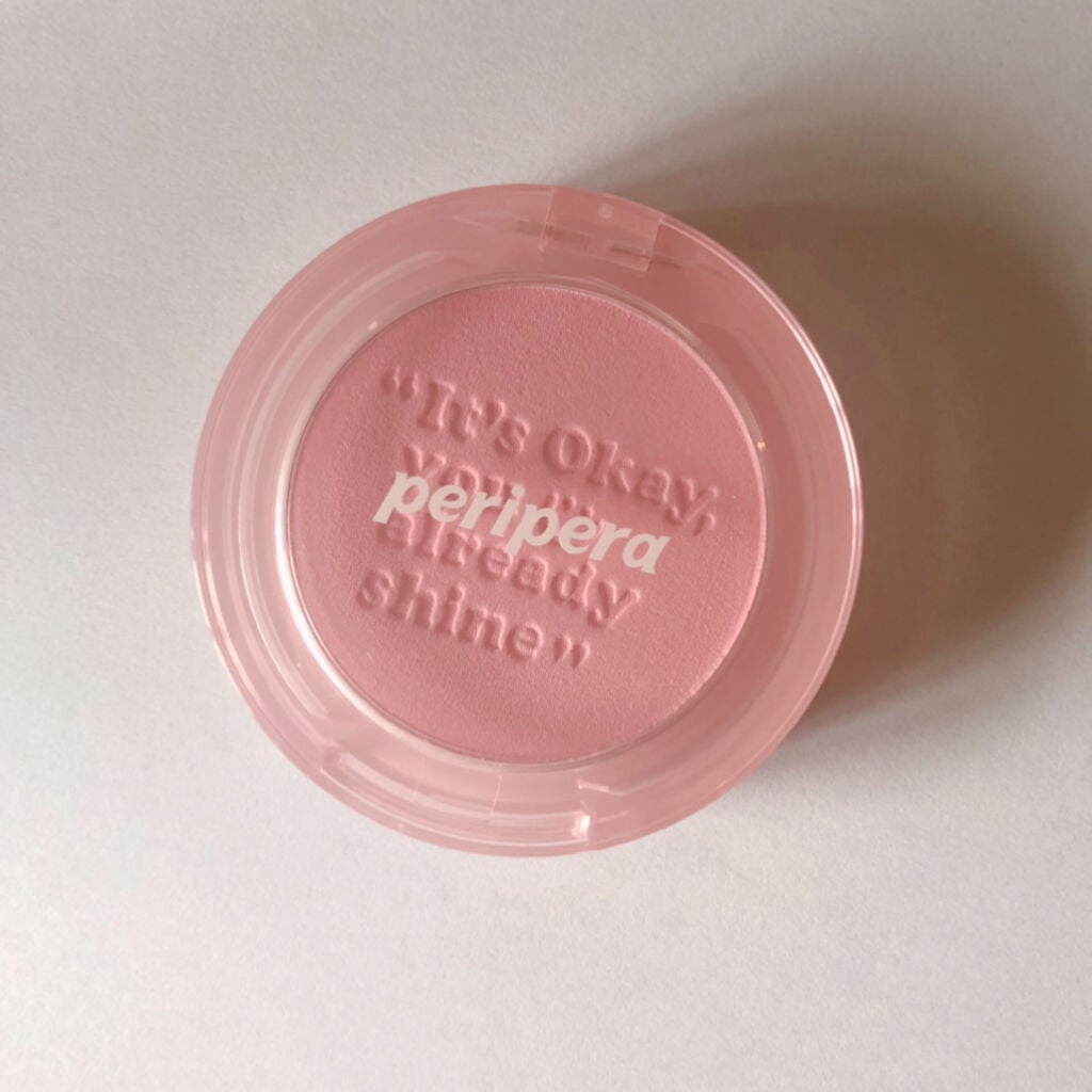 ピュア ブラッシュド サンシャイン チーク/PERIPERA/パウダーチークを使ったクチコミ(2枚目)