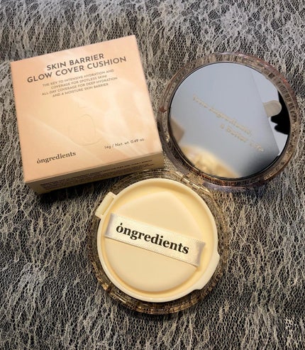 スキンバリアグロウカバークッション/Ongredients/クッションファンデーションを使ったクチコミ(2枚目)
