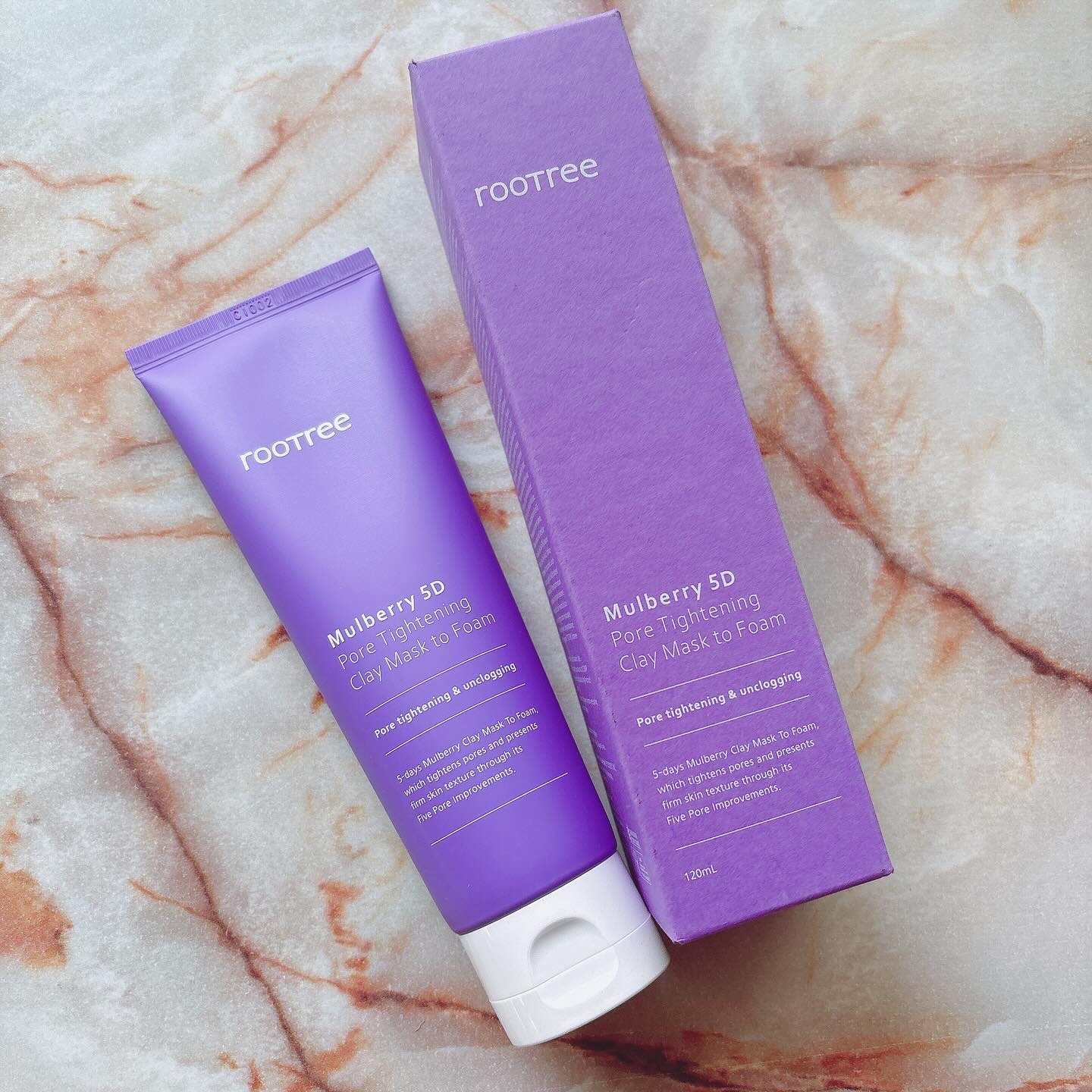 マルベリー5重 ポア タイトニングクレイマスクトゥフォーム/rooTree/洗い流すパック・マスクを使ったクチコミ（2枚目）