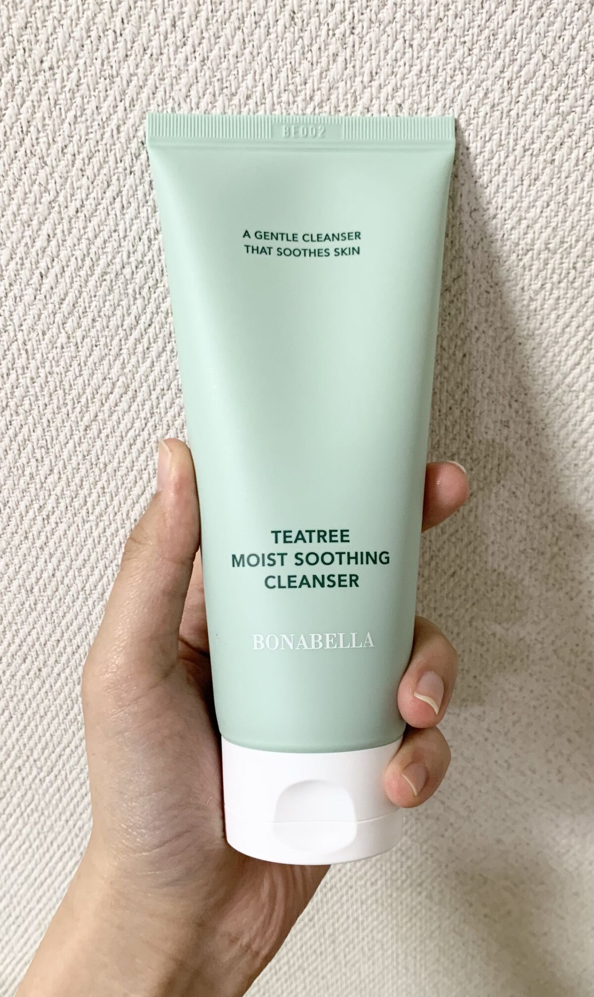 ティーツリー モイスト スージング クレンザー/BONABELLA/洗顔フォームを使ったクチコミ（2枚目）