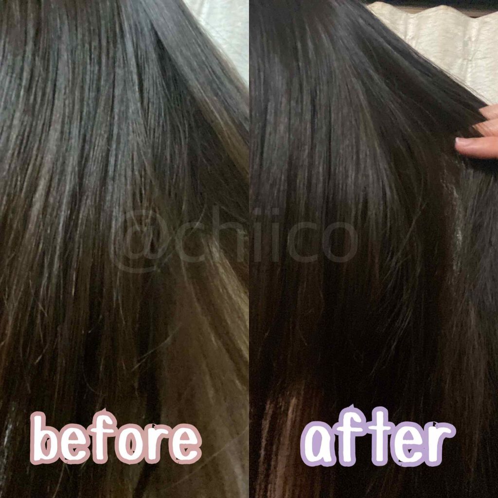 エンシェールズカラーバター/エンシェールズ/ヘアカラーを使ったクチコミ(3枚目)