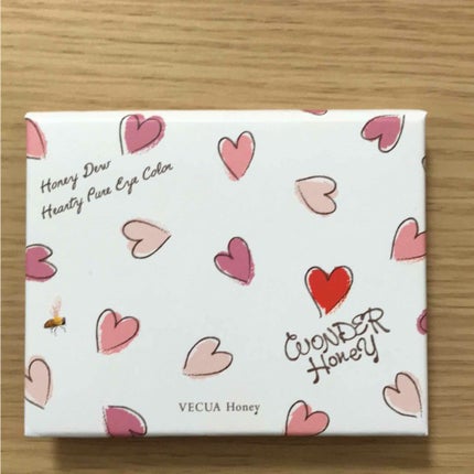 ワンダーハニー 恋するピュアアイズ やさしく見つめて/VECUA Honey/アイシャドウパレットを使ったクチコミ(1枚目)