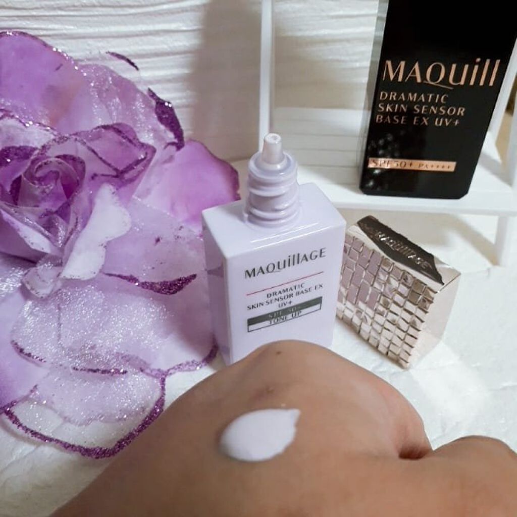 ドラマティックスキンセンサーベース EX UV+/マキアージュ/化粧下地を使ったクチコミ(3枚目)