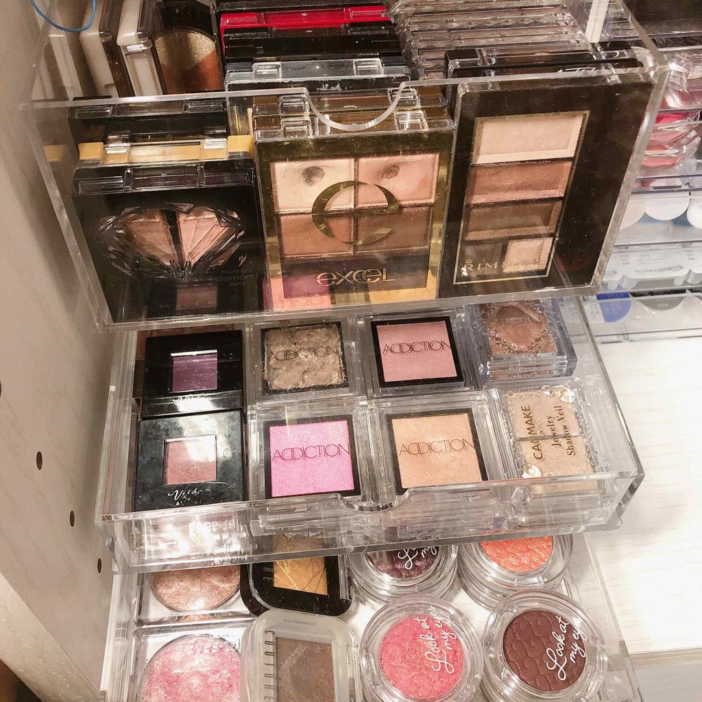 3段式クリアーケース/DAISO/その他化粧小物を使ったクチコミ(2枚目)