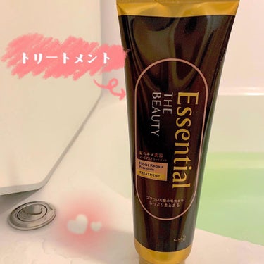 THE BEAUTY 髪のキメ美容プレミアムトリートメント＜モイストリペアプレミアム＞/エッセンシャル/洗い流すヘアトリートメントを使ったクチコミ（1枚目）