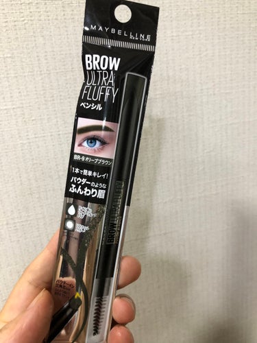 ファッションブロウ パウダーインペンシル N/MAYBELLINE NEW YORK/アイブロウペンシルを使ったクチコミ（1枚目）