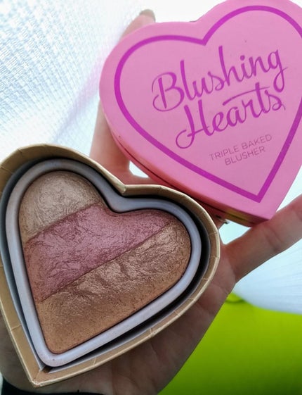 ブラッシング ハート/MAKEUP REVOLUTION/パウダーチークを使ったクチコミ(1枚目)