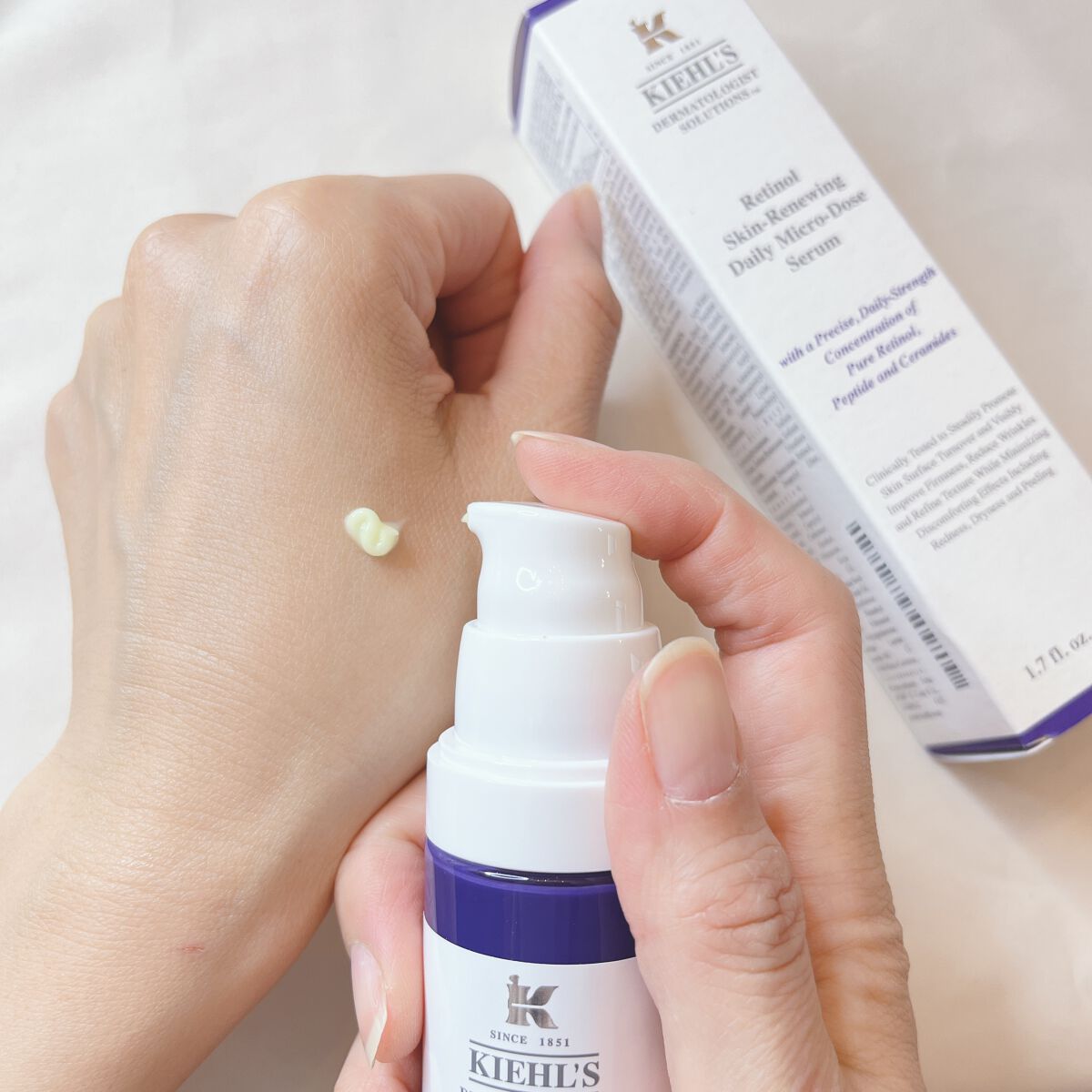 DS RTN リニューイング セラム/Kiehl's/美容液を使ったクチコミ(4枚目)