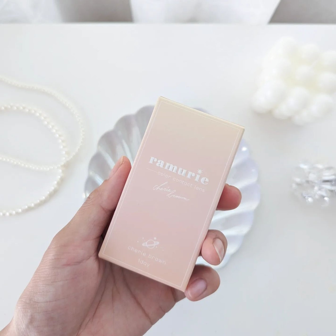 ramurie ラムリエ/ramurie/ワンデー(1DAY)カラコンを使ったクチコミ(2枚目)
