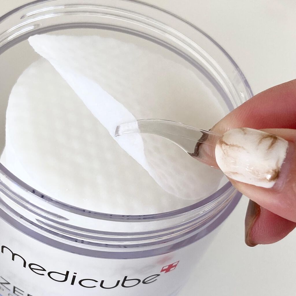 ゼロ毛穴パッド 2.0/MEDICUBE/トナーパッドを使ったクチコミ(4枚目)