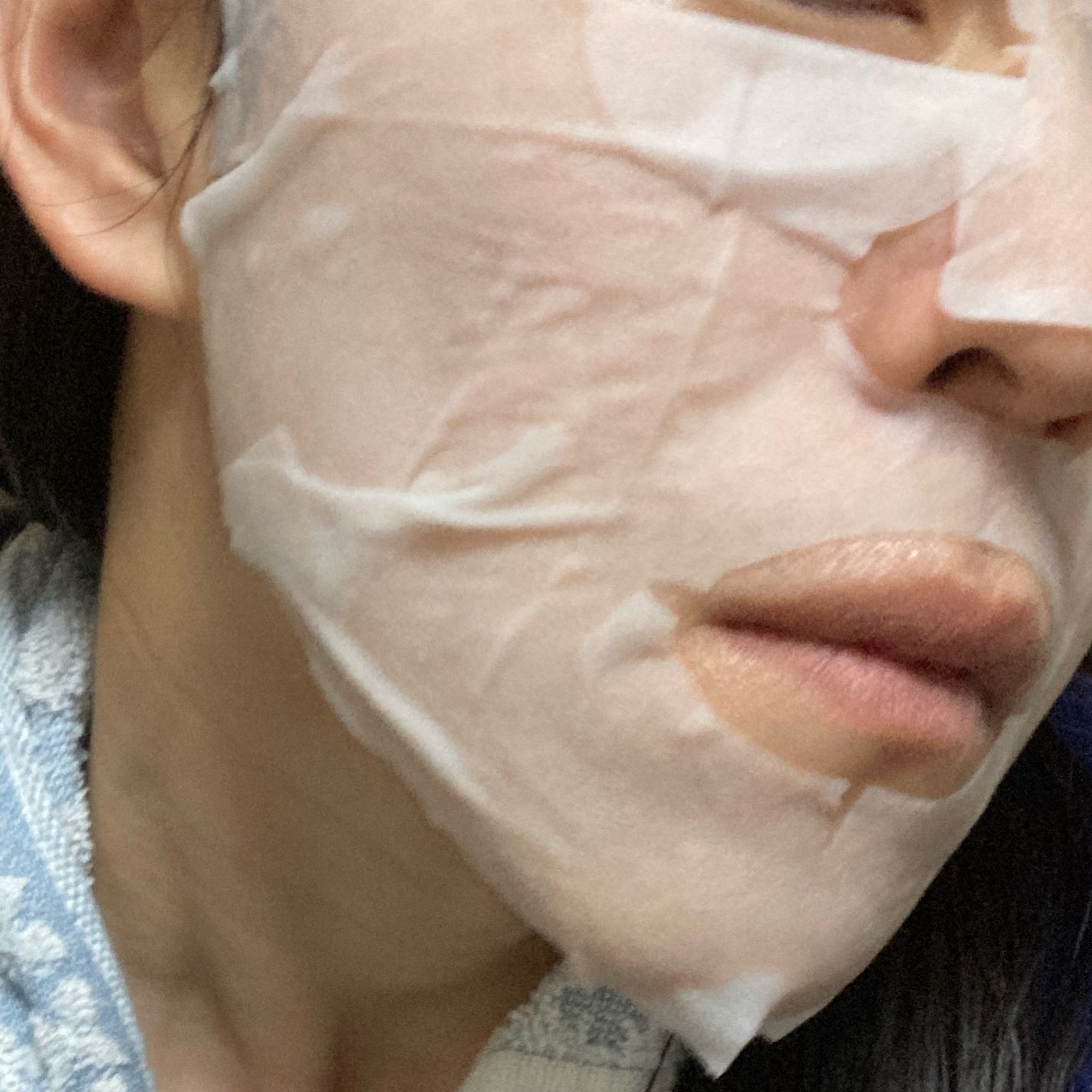 フェイシャルエッセンスマスク PU 505/MITOMO/シートマスク・パックを使ったクチコミ(3枚目)