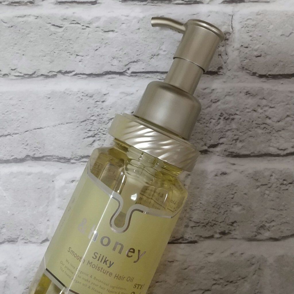 シルキー　スムースモイスチャー　ヘアオイル　3.0/&honey/ヘアオイルを使ったクチコミ（3枚目）