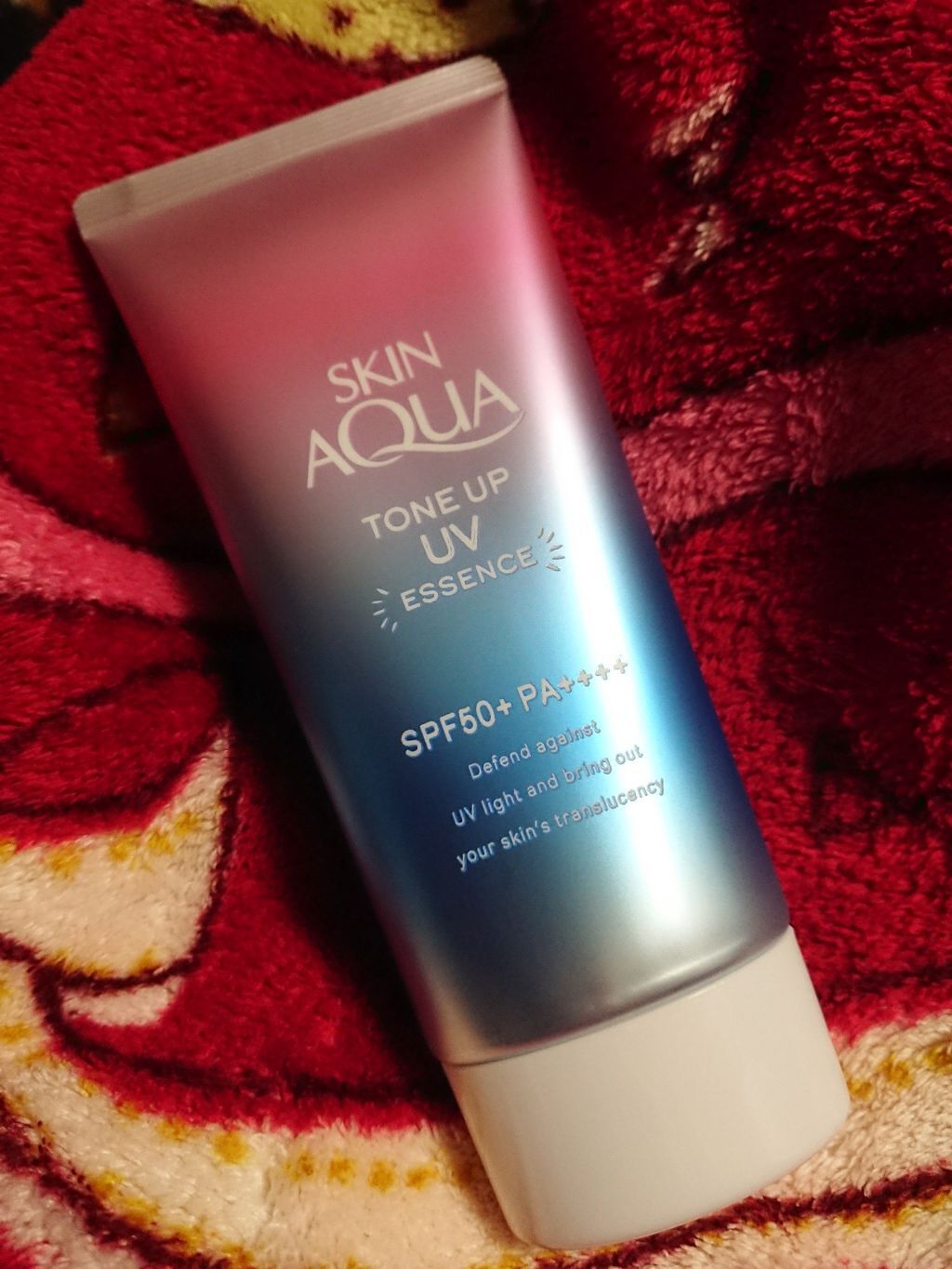 スキンアクア トーンアップUVエッセンス/スキンアクア/日焼け止めクリームを使ったクチコミ(1枚目)