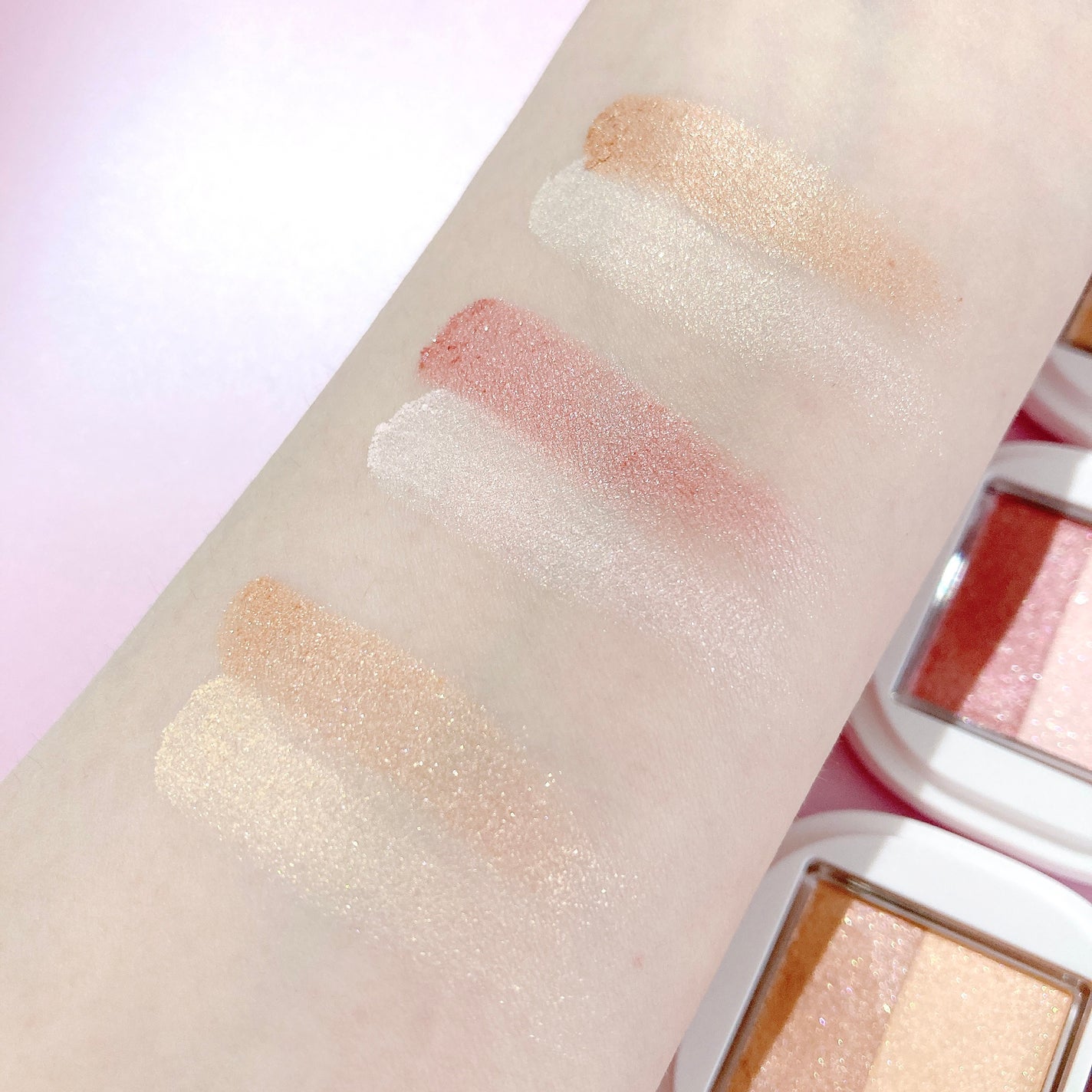 アイカラー/media luxe/アイシャドウパレットを使ったクチコミ(7枚目)