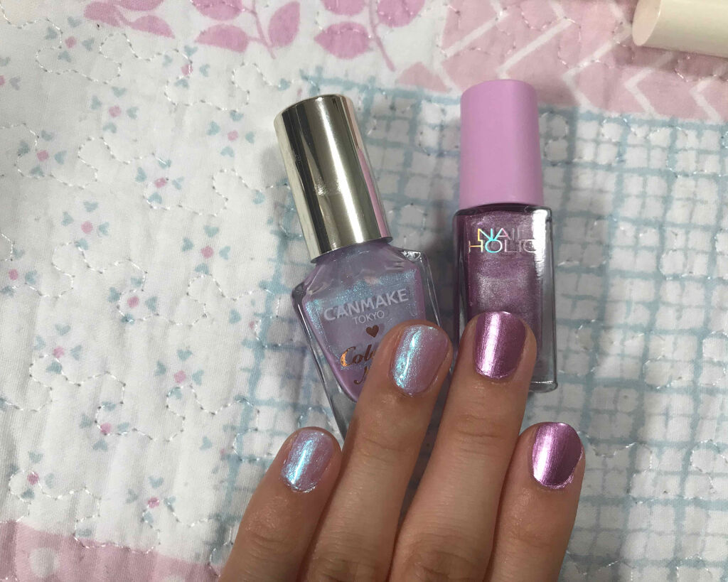 ネイルホリック リミテッドカラー Twingle Unicorn PU152/ネイルホリック/マニキュアを使ったクチコミ（1枚目）