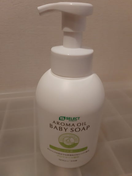 S SELECT AROMA OIL BABY SOAP ベビー全身泡ソープ