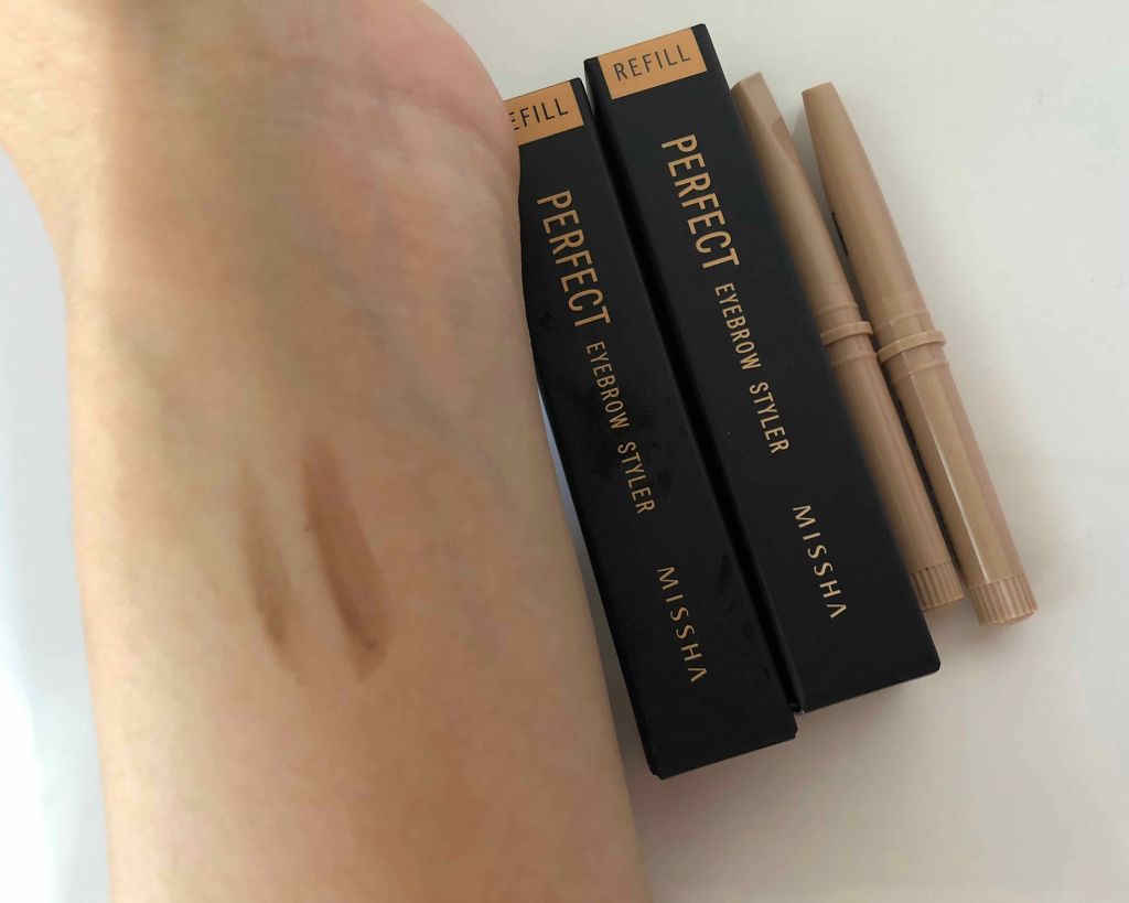 アイブロウスタイラー/MISSHA/アイブロウペンシルを使ったクチコミ（1枚目）