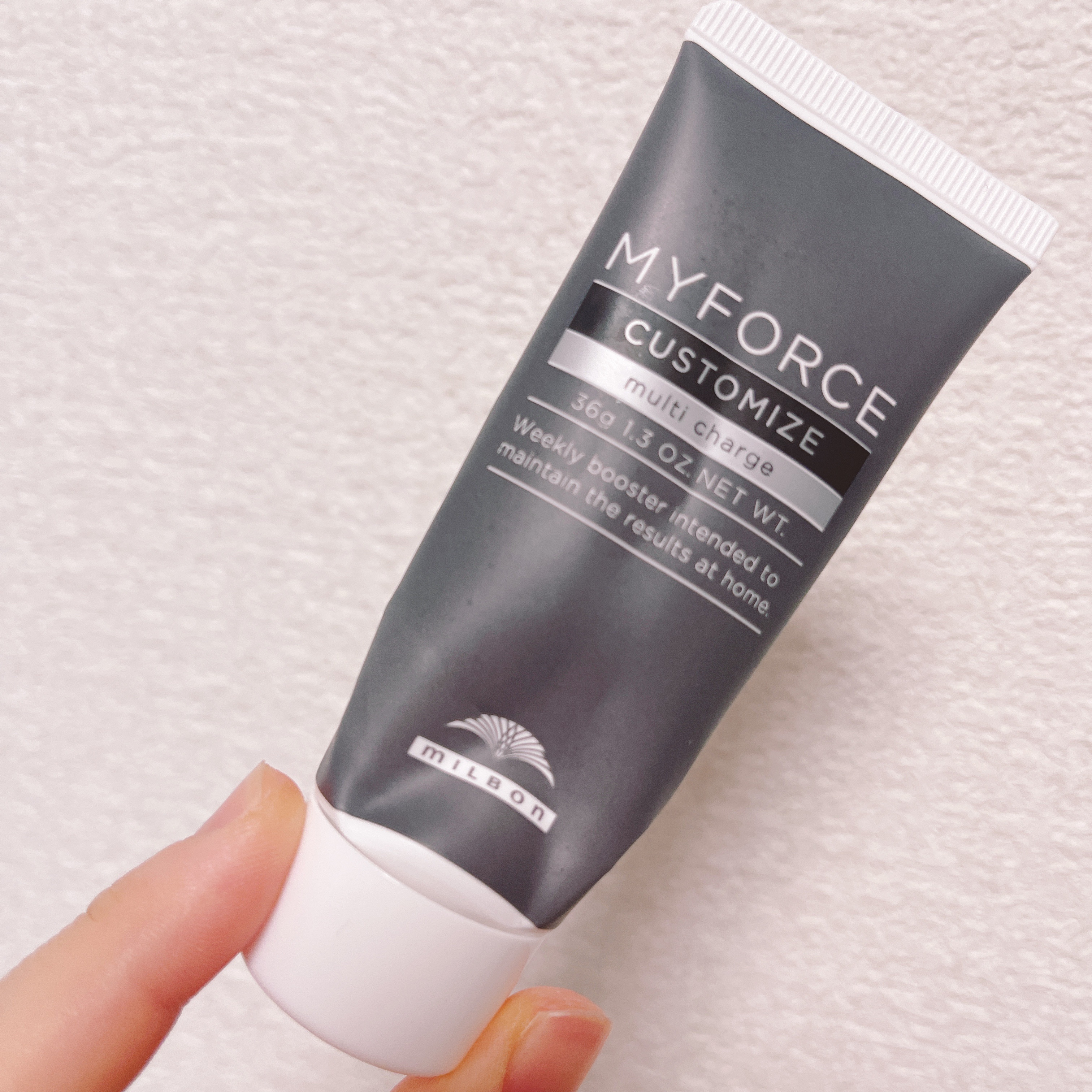 マイフォース カスタマイズ マルチチャージ/ミルボン/洗い流すヘアトリートメントを使ったクチコミ（1枚目）