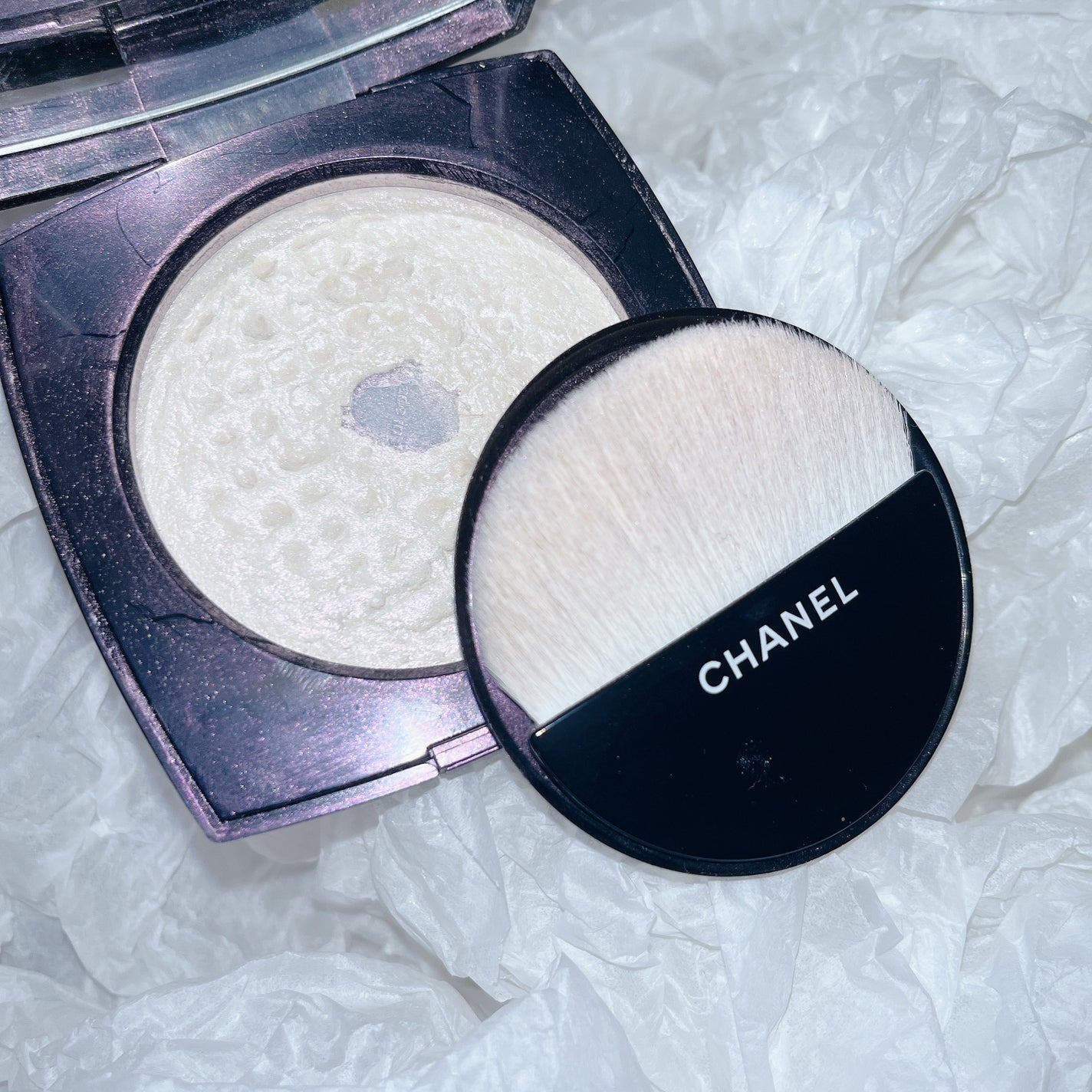 プードゥル ルミエール/CHANEL/パウダーハイライトを使ったクチコミ(1枚目)