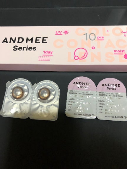 AND MEE 1day/AngelColor/ワンデー(1DAY)カラコンを使ったクチコミ(2枚目)