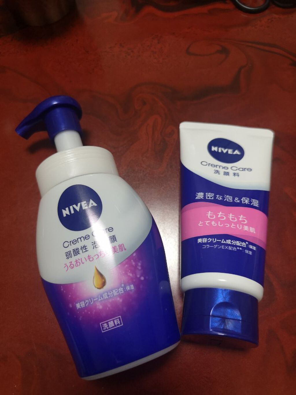 ニベア クリアビューティー弱酸性泡洗顔 もっちり美肌/ニベア/泡洗顔を使ったクチコミ(1枚目)