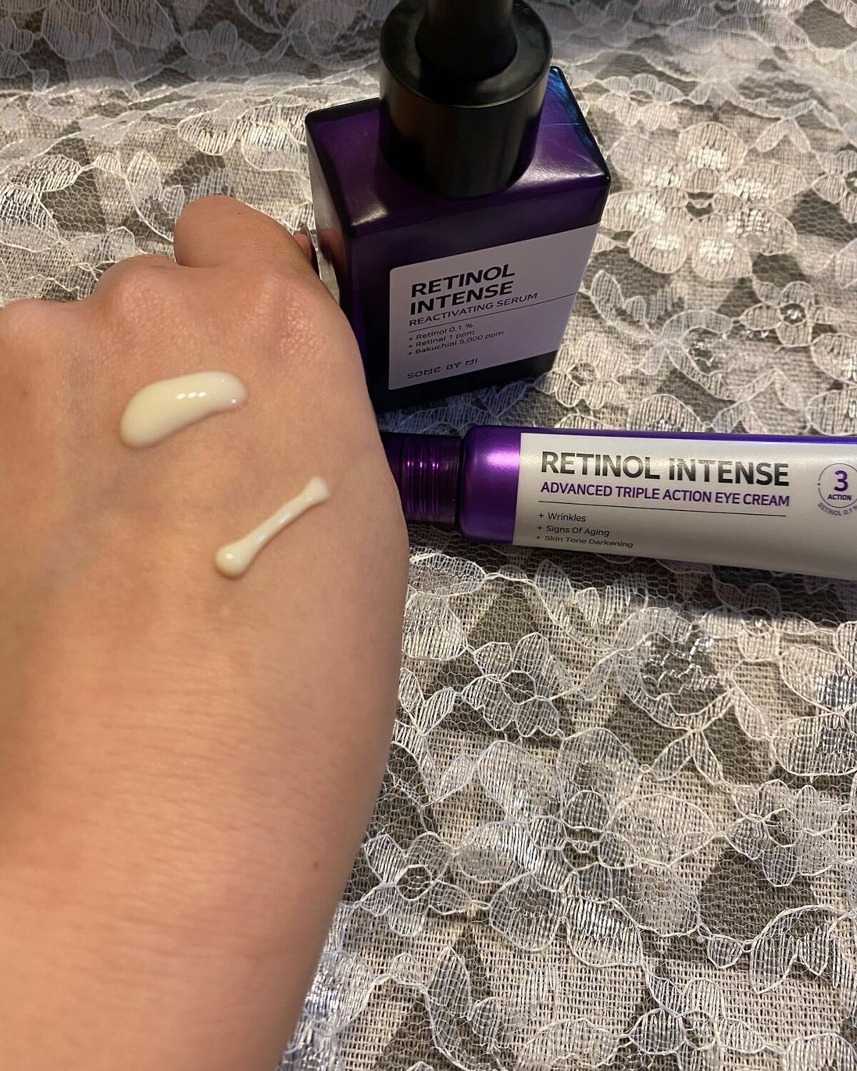 レチノールインテンシブ アドバンスドトリプルアクションアイクリーム/SOME BY MI/アイケア・アイクリームを使ったクチコミ（3枚目）