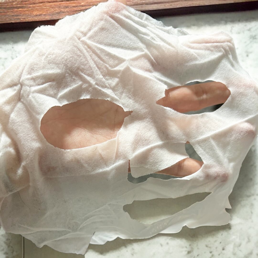 チェリーブロッサム コラーゲンマスク/REACNF/シートマスク・パックを使ったクチコミ（3枚目）