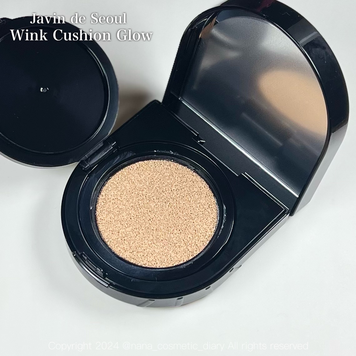 Wink Cushion Glow/Javin De Seoul/クッションファンデーションを使ったクチコミ（3枚目）