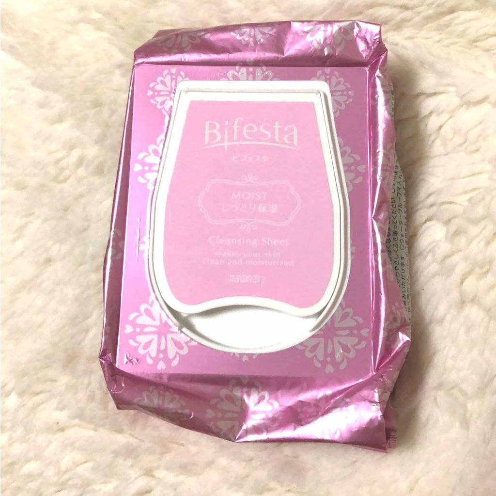 ミセラークレンジングシート セラムモイスト/ビフェスタ/クレンジングシートを使ったクチコミ（1枚目）