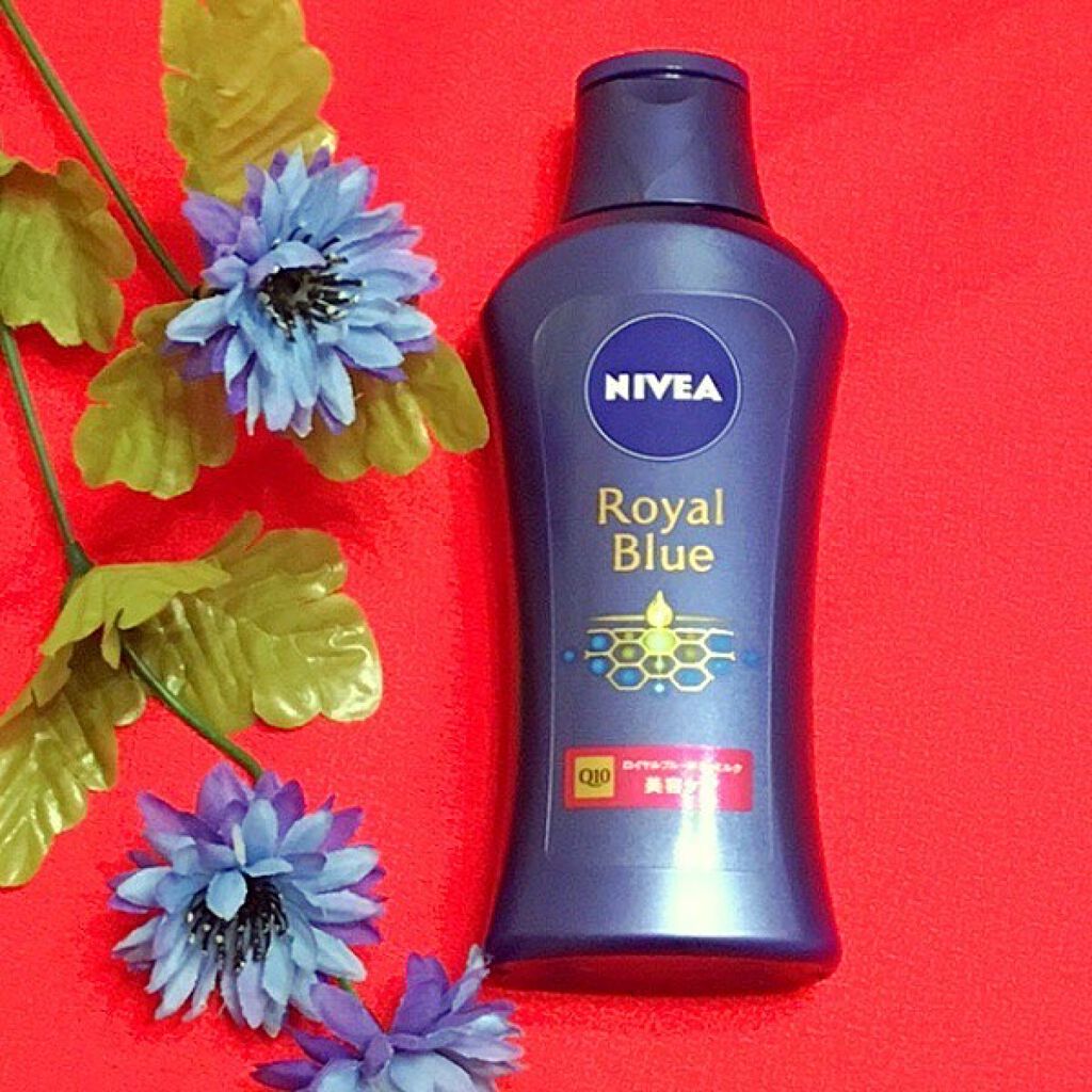 ニベア ロイヤルブルーボディミルク 美容ケア/ニベア/ボディミルクを使ったクチコミ（2枚目）