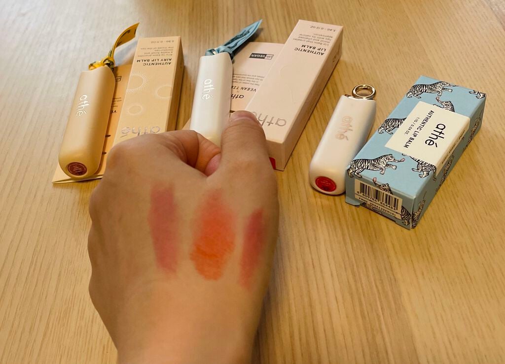 オーセンティック リップ バーム/athé/口紅を使ったクチコミ(1枚目)