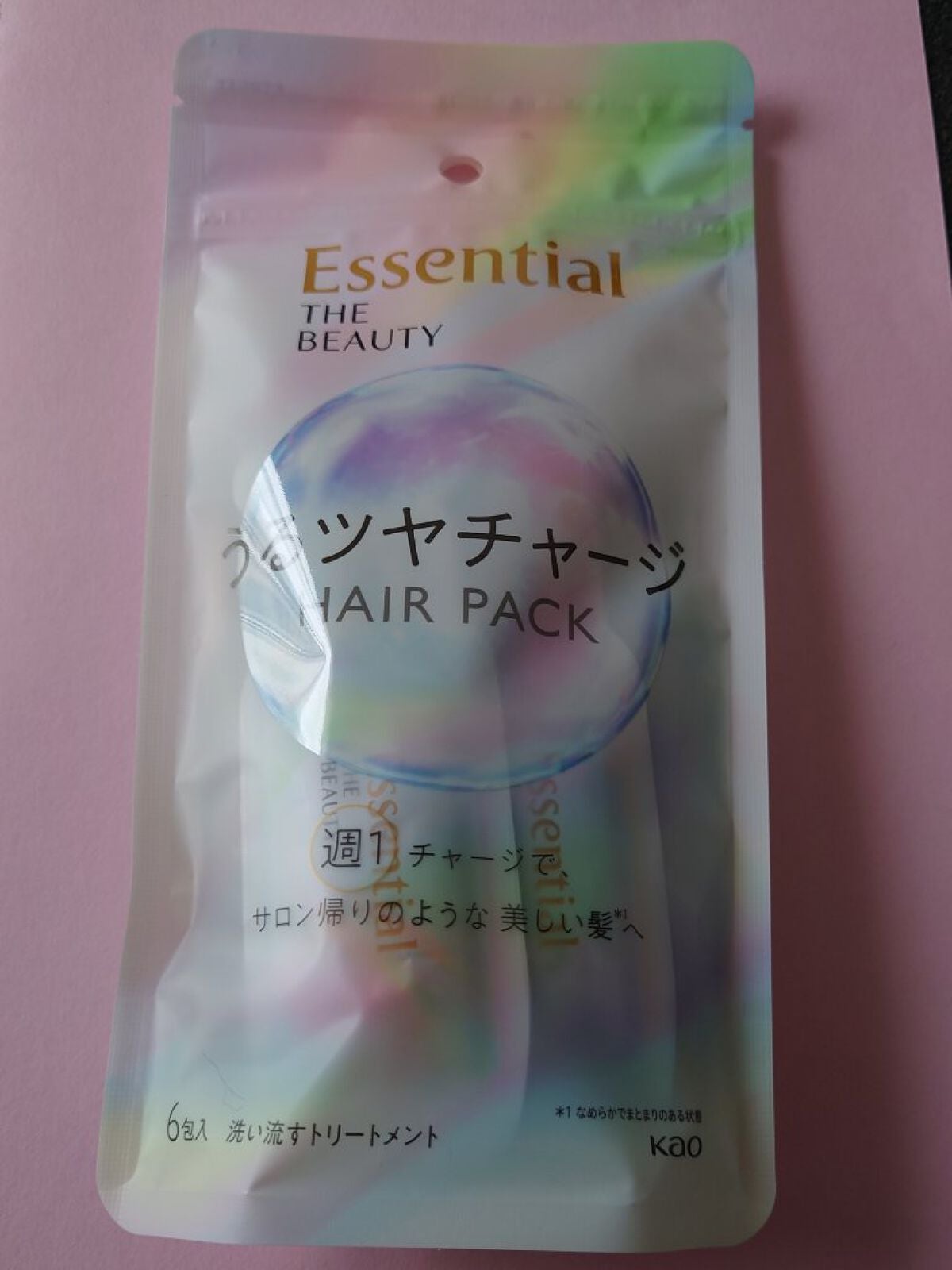 ザビューティ うるツヤチャージヘアパック/エッセンシャル/ヘアマスク・ヘアパックを使ったクチコミ(1枚目)