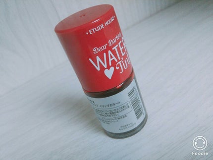 ウォーターティント/ETUDE/リップグロスを使ったクチコミ(1枚目)