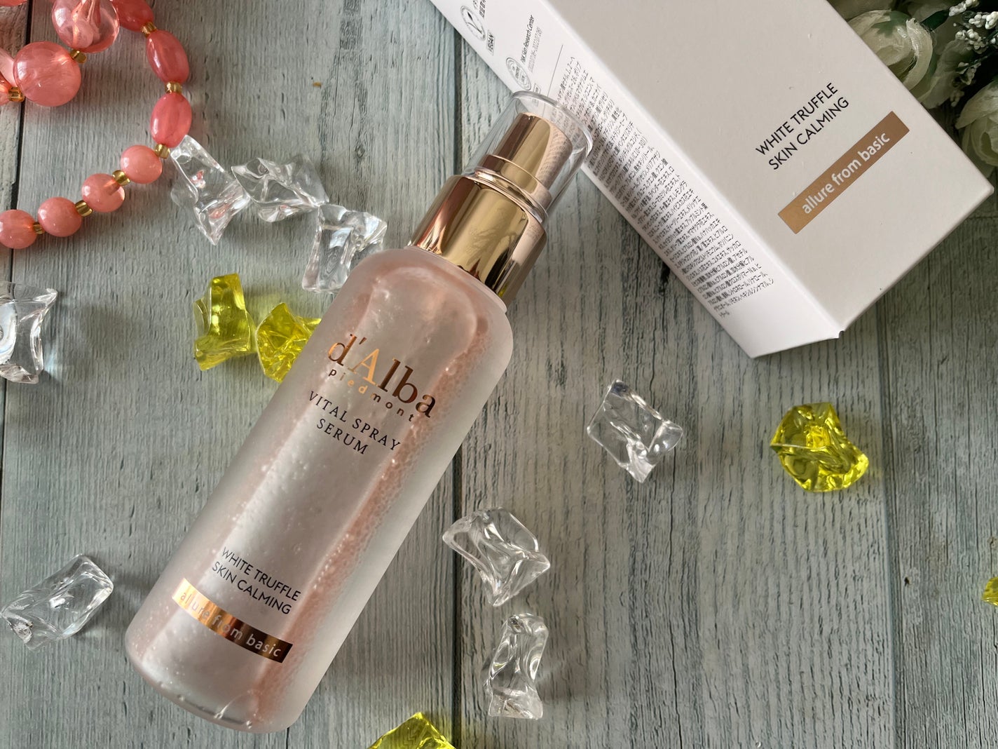 ダルバ ホワイトトリュフバイタルスプレーセラム/ダルバ/ミスト状化粧水を使ったクチコミ(1枚目)