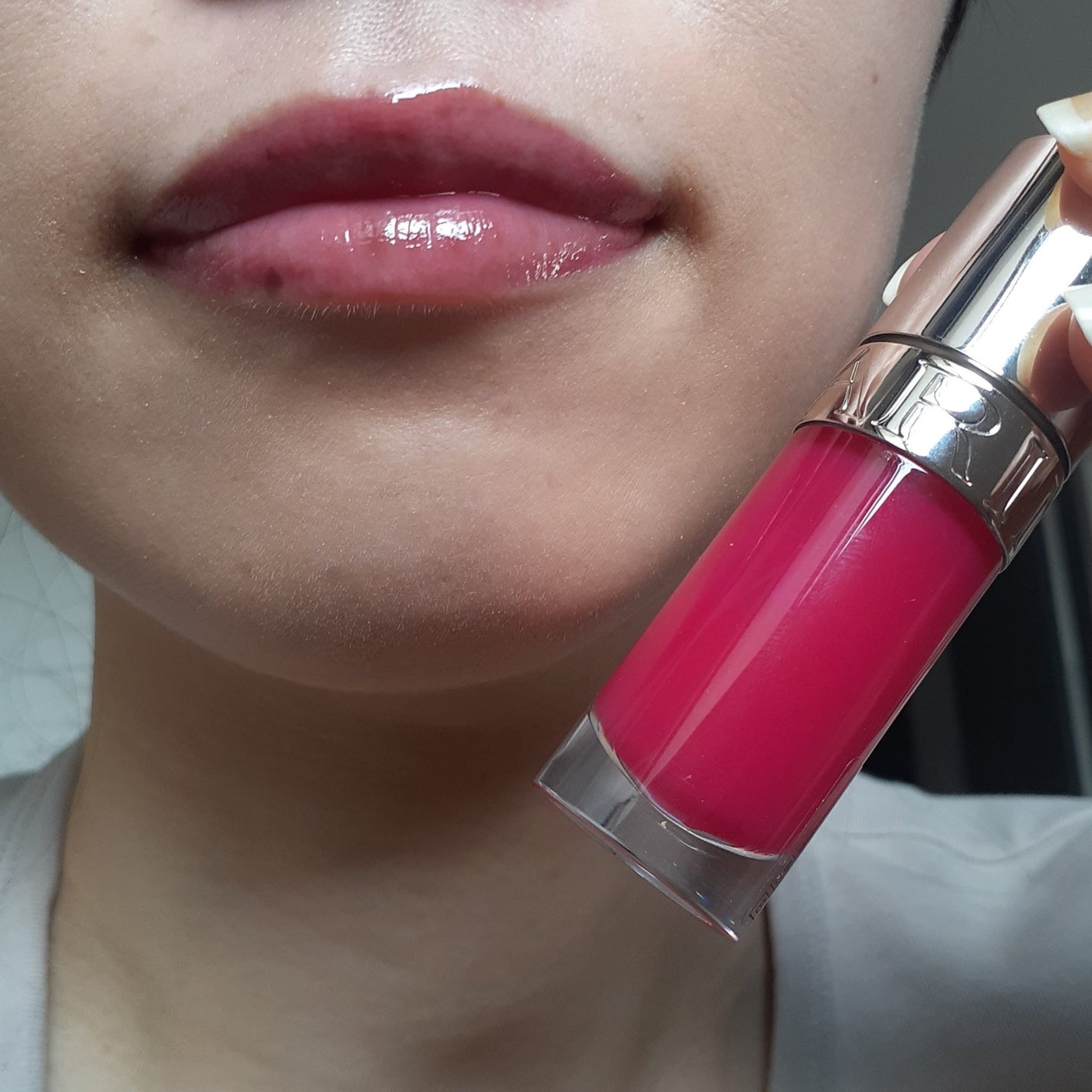 リップコンフォートオイル/CLARINS/リップグロスを使ったクチコミ(6枚目)