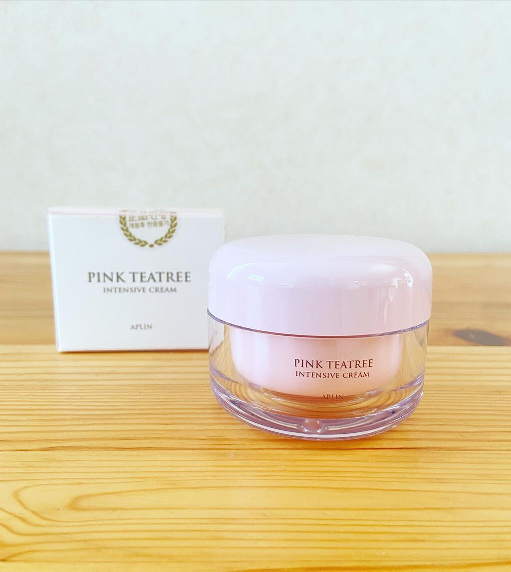 ピンクティーツリークリーム/APLIN/フェイスクリームを使ったクチコミ(1枚目)